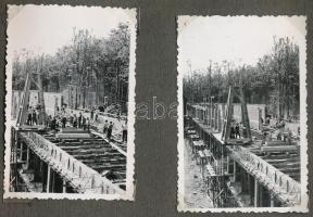 cca 1930-1940 Matits Lajos (1902-1972) a Kékes-Szálló magaslati gyógyintézet főorvosának fotóalbuma,...