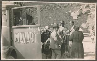 cca 1930-1940 Matits Lajos (1902-1972) a Kékes-Szálló magaslati gyógyintézet főorvosának fotóalbuma,...