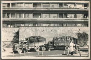 cca 1930-1940 Matits Lajos (1902-1972) a Kékes-Szálló magaslati gyógyintézet főorvosának fotóalbuma,...