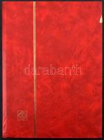 NSZK 1992-1993 kereskedői rendező 30 lapos A4 Leuchtturm berakóban, több ezer bélyeg, rengeteg kompl...