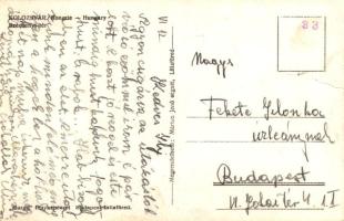 Kolozsvár, Cluj; Széchenyi tér, cukorka, Barabás divat, kenyérüzlet, Heilper Artur üzlete, utcai áru...