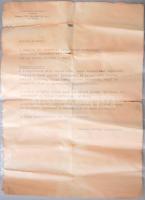 Csillár. Csanádi György iparművész alkotása, hozzá mellékelve az iparművész használati utasítása. Do...