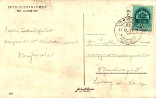 1941 Sepsiszentgyörgy, Sfantu Gheorghe; Református vártemplom / Calvinict castle church (fl)