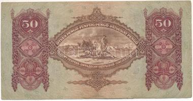 1932. 50P alacsony "D 152 000188" sorszámmal T:F Adamo P14