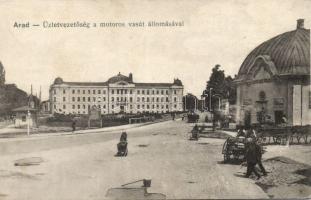 Arad motor railway office and station