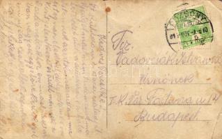 1911 Pozsony, Pressburg, Bratislava; családi csoportkép / family group photo (fa)