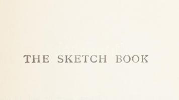 Washington Irving: The Sketch Book. London/Glasgow, én., The Collins' Press. Frank Pember illusztrációival. Irving amerikai író és diplomata novelláskötete, benne a The Legend of Sleepy Hollow (Az álmosvölgy legendája) című műve is, melyet többször megfilmesítettek, többek között Johnny Depp és Christina Ricci főszereplésével. Angol nyelven. Egészvászon-kötésben.