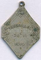 Franciaország 1919. "PAX 1919 / Versailles 28. VI - 1919" 
az első világháborút lezáró bé...