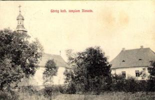 1916 Ilosva, Irsava, Irshava; Görögkatolikus templom / Greek Catholic church (fl)