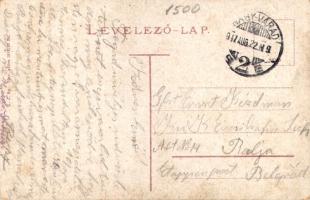 1917 Nagyvárad, Oradea; vasútállomás / railway station (EB)