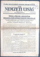 [II. Világháború] Nemzeti Ujság. 1943. január 17. (Napilap, Jubileumi 25. évfolyam, 13. szám) "...