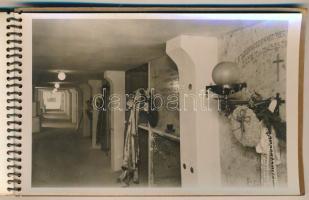 Budapest XIX. Kispest, Jézus Szíve templom emlékalbuma - nem képeslapos füzet 10 képpel, belsők