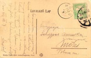 1907 Pécs, Belvárosi templom. Fürst Lipót kiadása (EK)