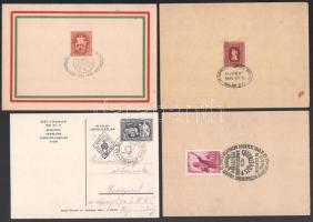 10 db FDC, levél, levelezőlap, lap