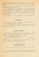 Vadásztársaság alapszabály 1951. Bp., 1951, Merkantil-ny., 10 p