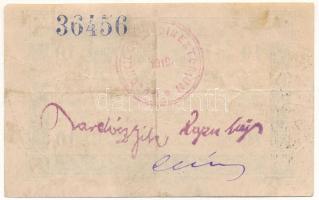 Magyaróvár / Mosonvármegye Direktóriuma 1919.05.07. 10K papír szükségpénz, hátoldalán bélyegzés, alá...