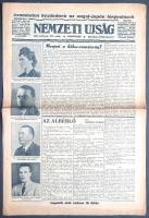 [II. Világháború] Nemzeti Ujság. 1939. julius 13. (Napilap, XXI. évfolyam, 157. szám) "Szombato...