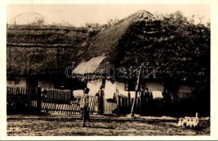 1943 Zalalövő (Göcsej), régi ház. Serényi foto