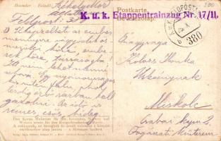 A 308. honvéd gyalogezred elesett hőseinek emléke Rakoviecben. A rokkantak, az özvegyek és árvák val...