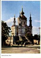 Kyiv, Kiev, Kiew; Andreas Kirche. Verlag Deutsche Verlags- u. Druckerei-Gesellschaft Ukraine m.b.H. S. 2/6. / church + "1944 Tábori Postahivatal a. c."