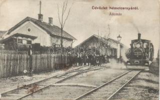 Németcsernya railway station