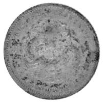 Kína / Hupej Tartomány DN (1895-1907) 10f Ag T:VF patina China / Hupeh Province ND (1895-1907) 10 Fe...