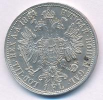 Ausztria 1884. 1Fl Ag "Ferenc József" T:AU,XF ph, kis ü.
Austria 1884. 1 Florin Ag "...