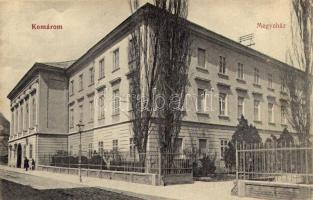 1913 Komárom, Komárnó; Megyeház. Laky Béla kiadása / county hall (Rb)