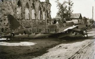 cca 1941 10 db II. világháborús mozgalmas katonai fotó negatív. 9x6 cmn