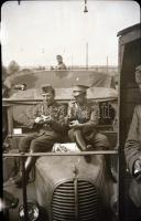 cca 1941 10 db II. világháborús mozgalmas katonai fotó negatív. 9x6 cmn