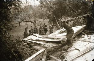 cca 1941 10 db II. világháborús mozgalmas katonai fotó negatív. 9x6 cmn