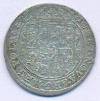 Lengyel Királyság / Krakkó 1668TLB 18Gr Ag "II. János Kázmér" (5,79g) T:F Poland / Krakow ...