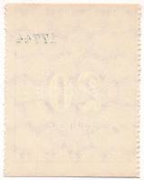 Budapest / Automobilközlekedési R.t. DN "Autótaxi" 20f vízjeles papíron T:AU