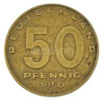 NDK 1950A 50pf Al-bronz T:XF GDR 1950A 50 Pfennig Al-bronze C:XF Krause KM#4