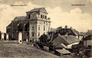 1915 Gyulafehérvár, Alba Iulia; Batthányi könyvtár. Schäser Ferenc kiadása / library