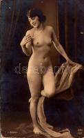 Francia erotikus meztelen hölgy / French erotic nude lady. A.N. Paris 290. J. Mandel (non PC) (EK)