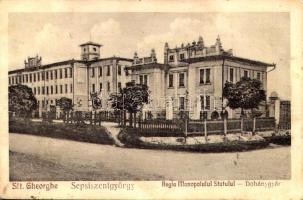 Sepsiszentgyörgy, Sfantu Gheorghe; Dohánygyár / Regia Monopolului Statului / tobacco factory (fl)