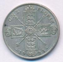 Nagy-Britannia 1923. 1Fl Ag "V. György" T:VF,F
Great Britain 1923. 1 Florin Ag "Geor...