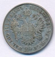 Ausztria 1840A 20kr Ag "I. Ferdinánd" T:AU,XF patina Austria 1840A 20 Kreuzer Ag "Fer...