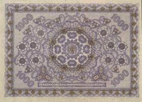 Ausztria / Osztrák-Magyar Bank 1922. 1000K (2x) kis ugrású sorszámokkal T:I