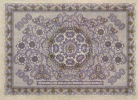 Ausztria / Osztrák-Magyar Bank 1922. 1000K (2x) kis ugrású sorszámokkal T:I
