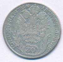 1785B 20kr Ag "II. József" (6,41g) T:F
Hungary 1785B 20 Kreuzer Ag "Joseph II" ...