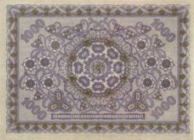 Ausztria / Osztrák-Magyar Bank 1922. 1000K (2x) kis ugrású sorszámokkal T:I