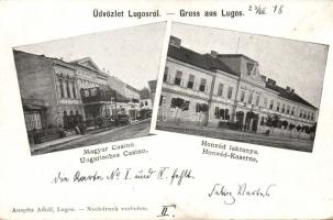 1898 Lugos Hungarian Casino and military barrack