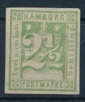 Németország - Hamburg 1864 Mi 9 (Mi EUR 110.-)