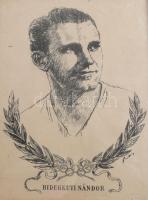 1953 Aranycsapat tagjainak arcképe, Puskás Ferenc, Bozsik József, Budai II. László, Buzánszky Jenő, ...