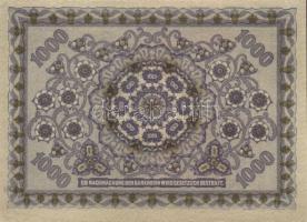 Ausztria / Osztrák-Magyar Bank 1922. 1000K T:I-