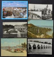 Kb. 100 db MODERN magyar város képeslap / Cca. 100 modern Hungarian town-view postcards