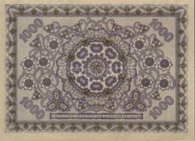 Ausztria / Osztrák-Magyar Bank 1922. 1000K T:I-