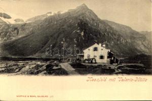 Naßfeld, Nassfeld mit Valerie-Hütte / tourist house, rest house. Würthle & Sohn